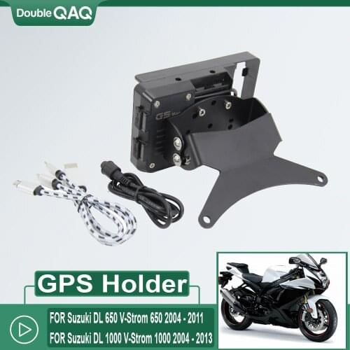 NEW Motorcycle For SUZUKI V-strom 650 1000 DL 1000 650 Vstrom Bracket Mount Smartphone GPS Holder Navigation Bracket