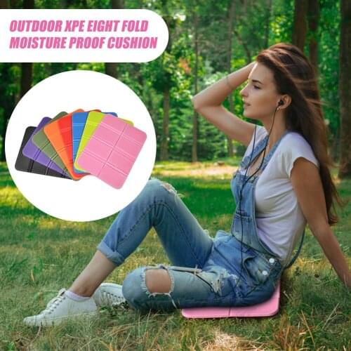 Picnic Portable Cushion Seat Pad Camping Hiking Outdoor Folding Park Mattress Camping Portable Outdoor Elements