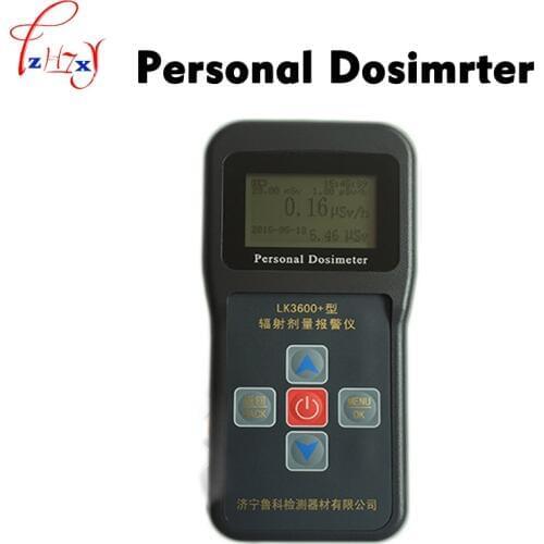 Personal Nuclear Radiation Detector Dosimeter Alarm LK3600+ Monitor X, Gamma And Hard Beta Rays 1PC