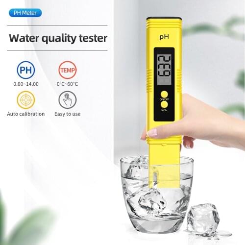 10pcs LCD Pen Monitor 0.01 Portable Digital PH Meter Aquarium Pool Water Wine Urine automatic calibration with retail box 31%Off