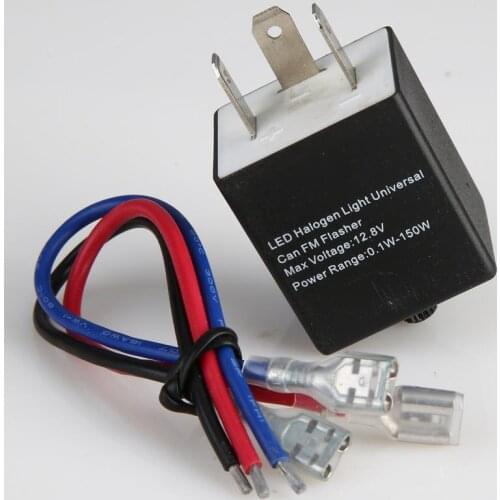 Durable Universal Car Motorcycle 12V/24V Adjustable LED Turn Signal Light Flasher Relay Motorcycle Parts Accessories Supplies