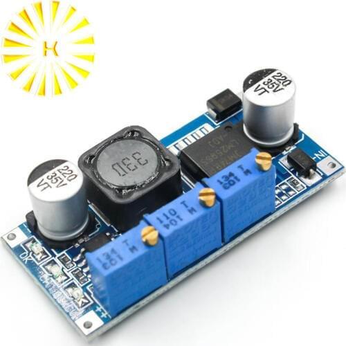 1pcs LM2596S DC-DC Constant Current Module LM2596 DC-DC 7V-35V Step-down Adjustable CC/CV Power Supply Module