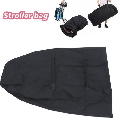 Folding Baby Trolley Oxford Storage Bag Infant Stroller Pram Pushchair Buggy Car Plane Travel Cover Bag Rain Dust Cover 3