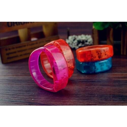 Night Running Concert Bar Party Luminous Fluorescent Unisex Wristband Bracelet Glowing Bracelet In The Dark 100pcs/lot