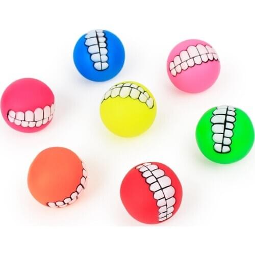 1pcs Squeaky Dog Puppy Toy Screaming Chicken Squeaker For Toys Honden Speelgoed Grote Hond Dog Games Ball Teeth FunnyTrick Sound