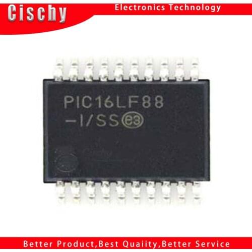10pcs/lot PIC16LF88-I/SS PIC16LF88 16LF88-I/SS SSOP-20