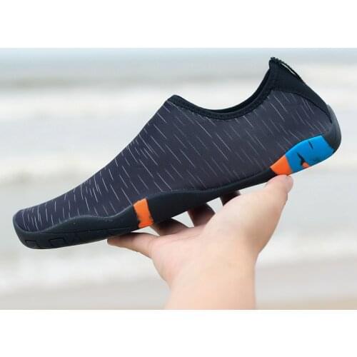 Aqua Beach Shoes Summer Water Shoes Big Plus Size Sneaker For Men Striped Colorful Zapatos Hombre Men Swimming Shoes 5z