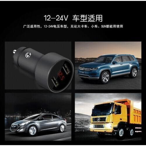 Car styling LED Display Dual USB Car Autos Charger For Mazda 5 6 GJ Atenza Sport Wagon CX-3 CX-4 CX-5 CX-7 CX-8 CX-9 FT RX-8