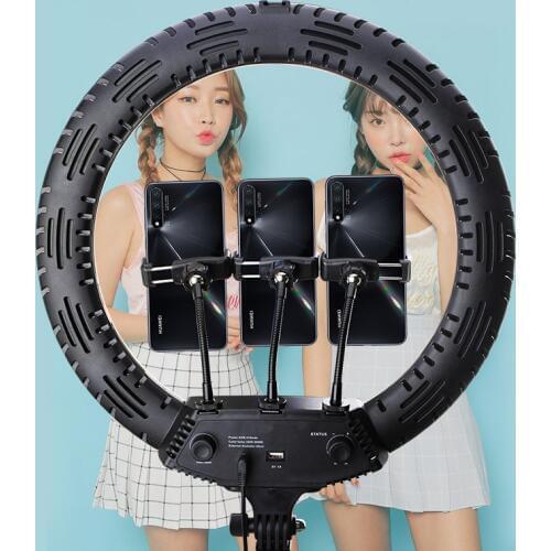 30cm/18 inch Led Ring Fill Light Lampa Profissional With Tripod Studio Youtube Dimmable Ringlight With Stand have Phone Holder