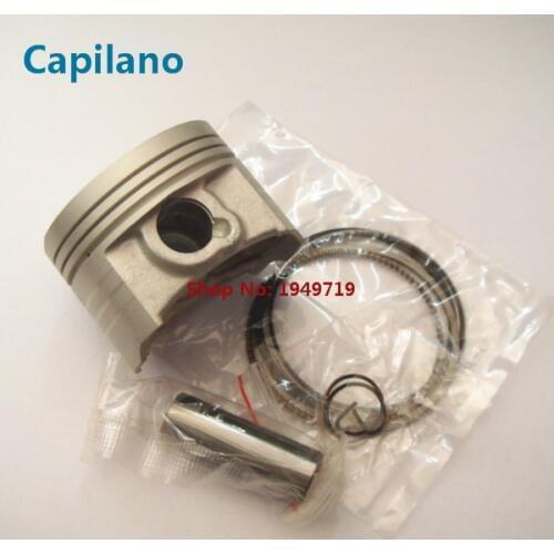Motorcycle piston kit with piston ring piston pin and piston pin lock CBF125 KVX125 for Honda CBF KVX 125CC 52.4mm bore