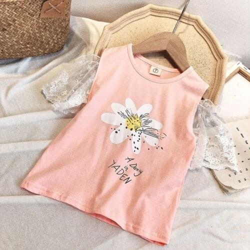 Summer 2020 Casual Solid T-Shirt Cartoon T-Shirts For Girls High Quality Fashion Clothes