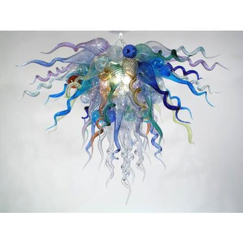 New Arrival Italian Designed Murano Glass Chandelier Pretty Colored Ceiling Lighting for Living Room