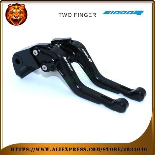 For BMW S1000R 2015-2016 New Style Blue Black 2 finger red motobike Motorcycle Adjustable Short Brake Clutch Levers