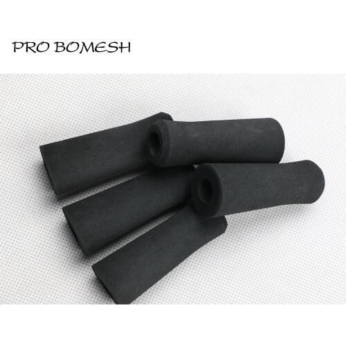 Pro Bomesh 4Pcs/Pack 7cm 5.9g Inner Diam 12mm EVA Rear Grip Split Grip DIY Fishing Rod Building Component Repair Pole