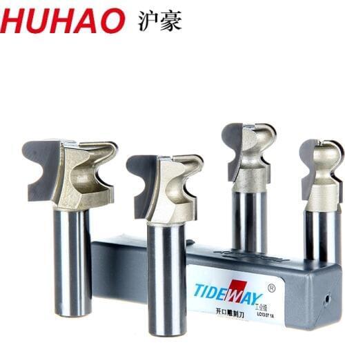 1/2x5/8 inches 4.5Radium Finger Nail Type Arc Router Bits half round bits HUHAO for woodworking cutting Tideway 3074