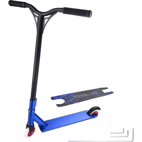 Aluminum Alloy Two Rounds Professional Extreme Sports Scooter Freestyle Street Surfing Kick Scooter Stunt Scooter