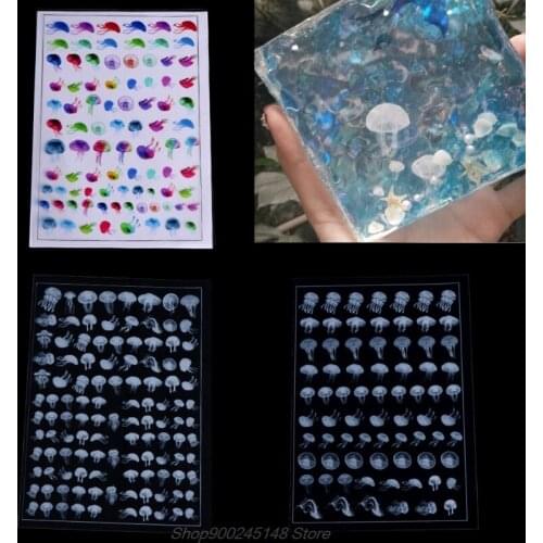 Jellyfish Transparent Material Epoxy Slicone Mold Making Jewelry Filling For DIY Craft M17 21 Dropshipping