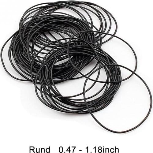 950pc*0.5mm Rubber O Ring Watch Back Gasket Waterproof Seal Washer Set Replacement Watch Repair Tool Accessories Kit 12-30mm Dia