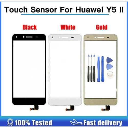 NEW For Huawei Y5 II Touch Panel Screen For Huawei Y5 ii glass Screen Y5ii Touch screen Digitizer Sensor CUN U29 L23 L03 L21 L22