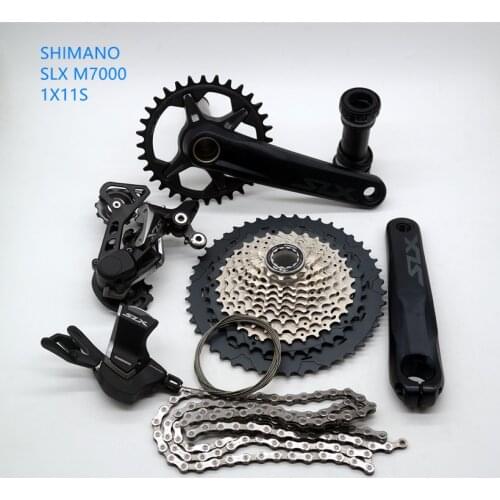 SHIMANO DEORE SLX M7000 Groupset 170 175mm Crankset Mountain Bike Groupset 1x11-Speed 40T 42T 46T M7000 Brake Rear Derailleur