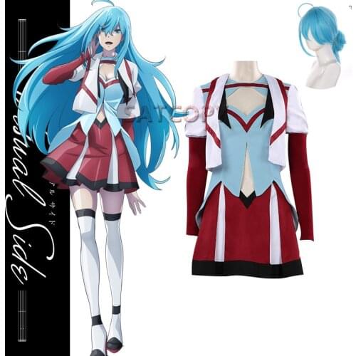 Vivy -Fluorite Eyes Song Cosplay Costumes Diva Costume AI Vivy Skirt Wig Anime Women Uniforms Halloween vivy-portal