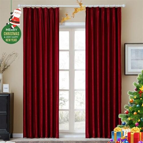 YOKISTG Velvet Curtains For Windows