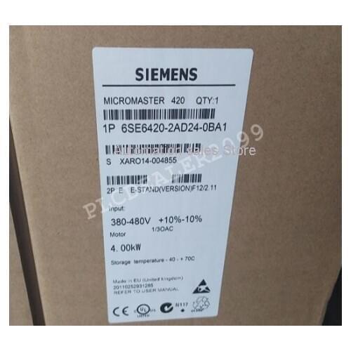 1PC New Siemens Converter MM440 6SE6440-2AD24-0BA1 6SE6 440-2AD24-0BA1 4 KW