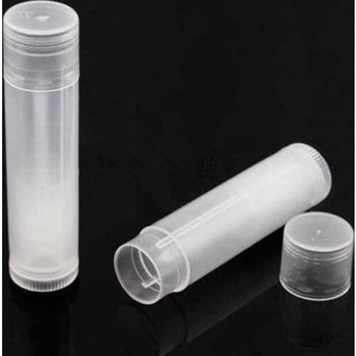 1000pcs/lot Empty Clear LIP BALM Tubes Containers Transparent Lipstick fashion cool lip tubes Free Shipping