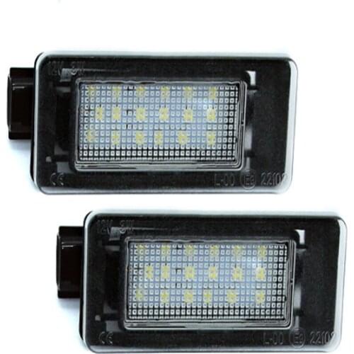 2Pcs Error Free License Number Plate Light For Nissan Serena C27 Auto Tail Lamps Car Lights LED License Plate Lights 2021