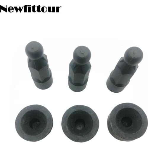 6PCS Engine Top Pads Engine Hood Cover Buffer Pads Screws For Ford Focus 2 MK2