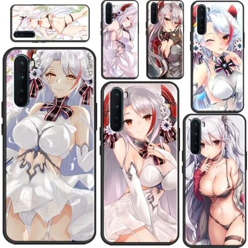 Azur Lane Prinz Eugen Anime Phone Cover For OPPO Realme 8 Pro C3 C21 GT 6 7 Pro Case For OnePlus 9 Pro 8 8T 7T Nord