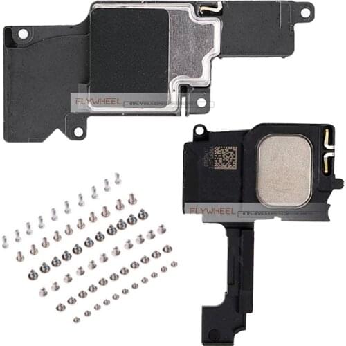 1set LoudSpeaker Flex Cable For iPhone 5 5S 5C 6 6S 7 8 Plus X Loud Speaker Sound Buzzer Ringer Assembly Replacement With Screws