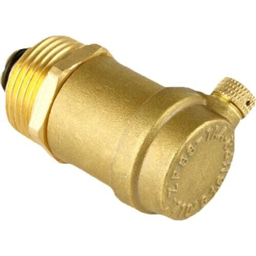 Hydronic Air Vent, Boiler Vent Valve, Brass Air Vents, High Reliability 1Piece