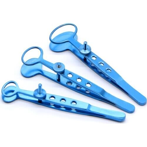 Chalazion Forceps Stainless steel/ Titanium alloy Surgical Ophthalmic Instrument