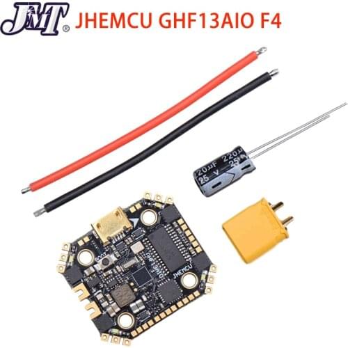 JMT GHF13AIO Betaflight MPU6000 F4 OSD 16x16mm Flight Controller Built-in 13A 4in1 ESC 2-4S Lipo for RC FPV Toothpick Drones