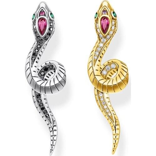 Pendant Power Animal Snake 2021 Summer Brand New Jewelry Europe Bohemia Bijoux 925 Sterling Silver Protection Gift For Women