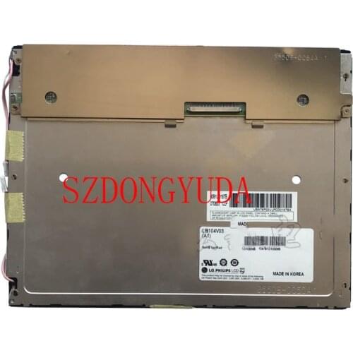 LB104V03(A1) LB104V03-TD01 3550B-0050A LCD Screen Display Module For Zhenxiong AI11 Injection Molding Machine