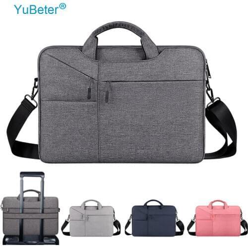 YuBeter Mens Laptop Bags Computer Sleeve PC Case Cover for MacBook Air Pro 11 12 13 14 15.6 Inch Women Briefcase Notebook Pouch