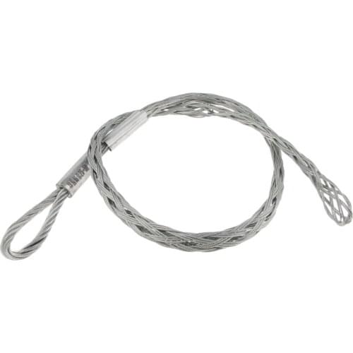 Galvanized Steel Cable Grip Pulling Socks for 2.7 to 3.7" Insulated Wire 4ft