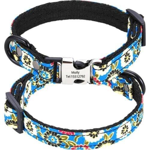 Anti-lost Dog Collars Dog Name ID Tags Gifts for Dog Lovers Pet Collar Tags for Dog Owner Engraved Pet Tag New Puppy Tag Gifts