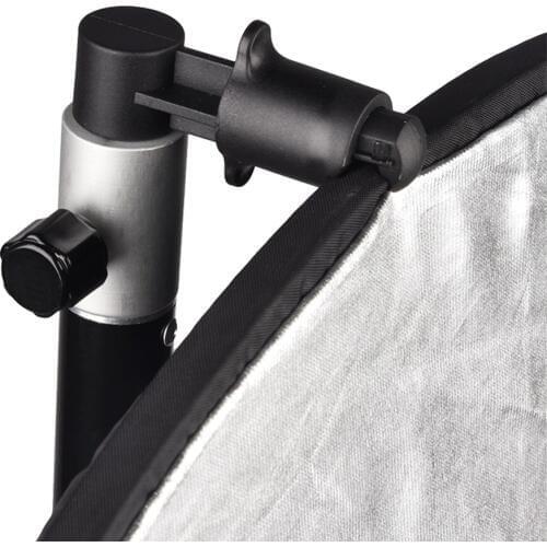 Reflector Disc Holder Photography Studio Background Clamp Holder Clip Photo Video Reflector Softbox Disc Holder Clip for Light