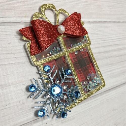 KSCRAFT Shaker Present Box Metal Cutting Dies Stencils for DIY Scrapbooking/photo album Decorative Embossing DIY Paper Cards