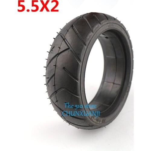 Super 5.5x2 Solid Tire external diameter 128mm fits for Balancing Electric Scooter solid tyre wheel Spare Parts