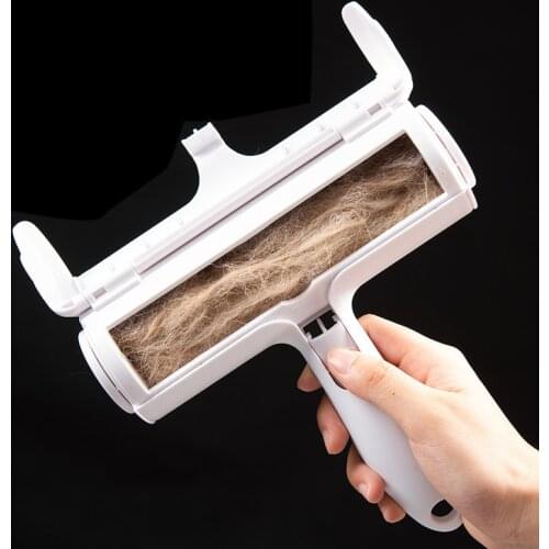 Cat and dog hair brush roller sofa sticky hair brush hair clothes epilator pet hair removal brush cleaning fluff brush