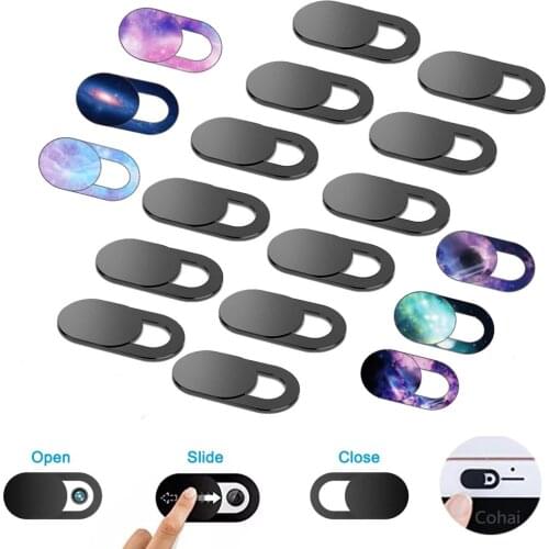 WebCam Cover Shutter Magnet Slider For iPhone Web Laptop PC For iPad Tablet Antispy Camera Mobile Phone Lens Privacy Sticker
