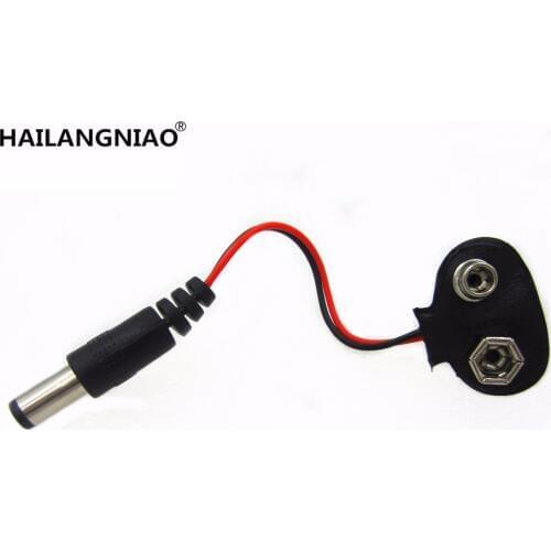 100pcs UNO R3 9V Battery Connector 9V battery clip for 10pcs /lot in stock top quality