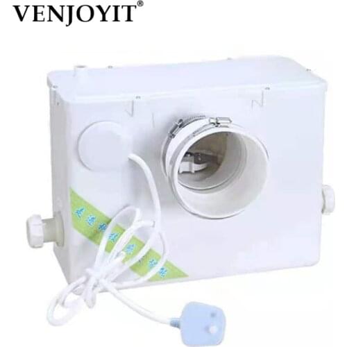 220V Toilet Water Elevator Basement Lift Pump Sewage Pump Macerator Pump Waste Water Toilet System with Two Sewage Hole