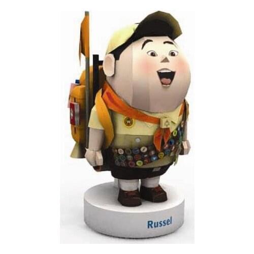 3D Paper Model Anime UP Figure Russel DIY Manual Handmade Toy