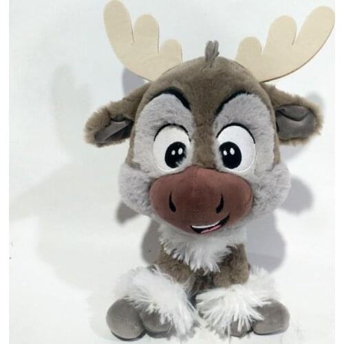 8.6" Frozen cartoon Anna Kristoff Sven Stuffed Plush Toys 22cm Cute Plush Toys Gifts for Kids Girlsfriend Decoration