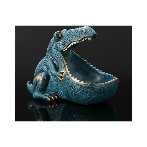 Abstract Hippopotamus Statue With Storage Funcion Resin Artware Sculpture Ornament For Desk Home Decor Decoration Accessories